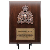 Crested Simulated Cherry Plaque