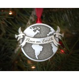 Peace on Earth Christmas Ornament