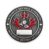 5" RCMP Integrity Defines Strength Crest