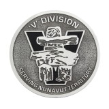 4" 'V' Division "Inukshuk" Crest