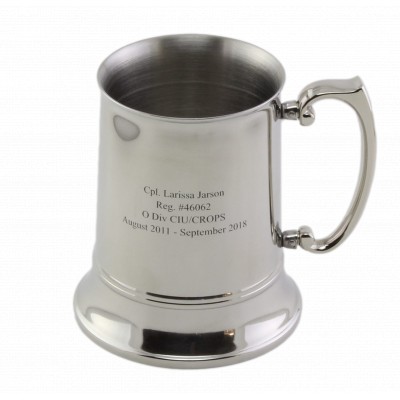 16 oz Double Wall Stainless Steel Thermal Tankard