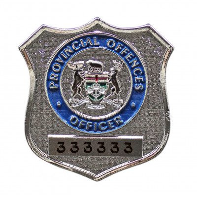 Provincial Offences Officer Wallet Badge
