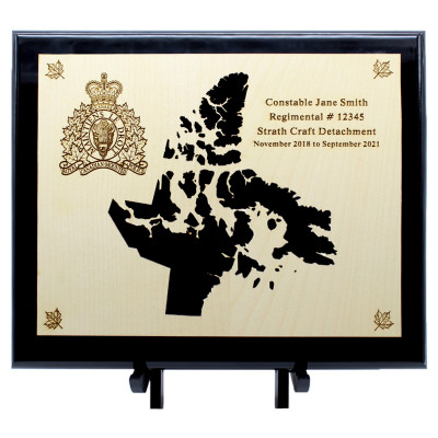Provincial Piano Finished Plaque