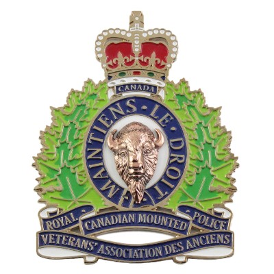 5" RCMP Veteran's Association Crest
