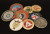 A variety of challenge coins